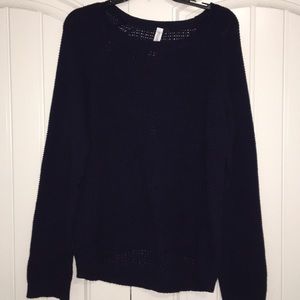 Navy Blue Baggy Sweater